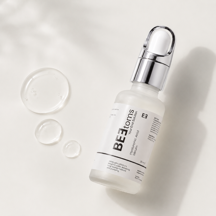 BEEtoms Hyaluronic Acid Deep Hydration Serum (30ml) | Moisture Lock & Plumping Formula