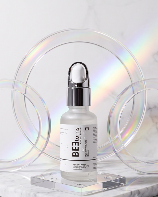 BEEtoms Hyaluronic Acid Deep Hydration Serum (30ml) | Moisture Lock & Plumping Formula