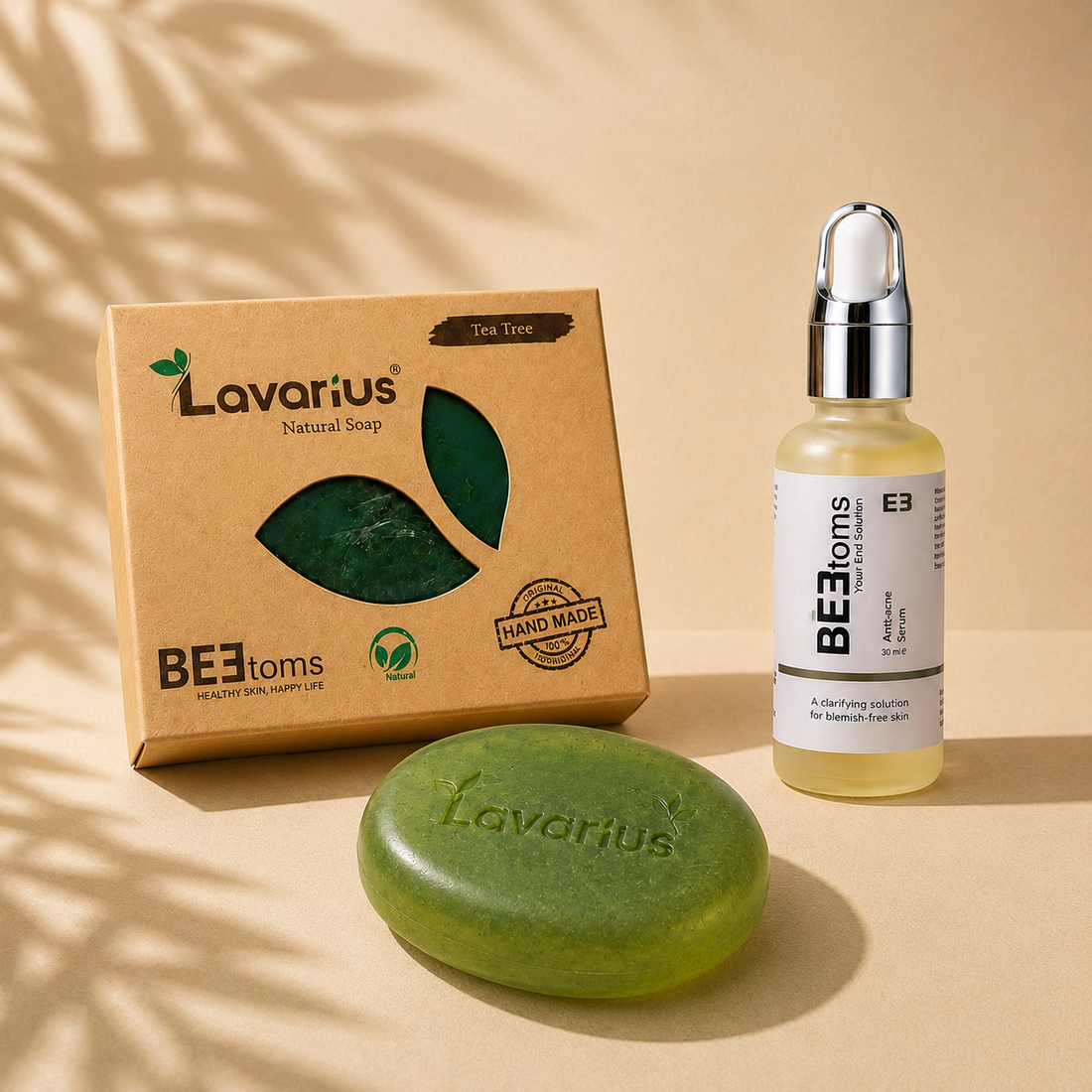 The Acne End-Game System | Acne Control Serum + Soap Bundle
