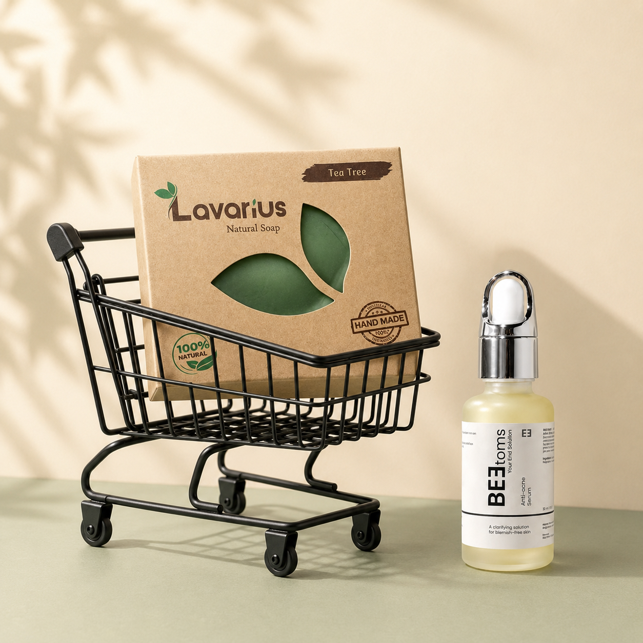 The Acne End-Game System | Acne Control Serum + Soap Bundle