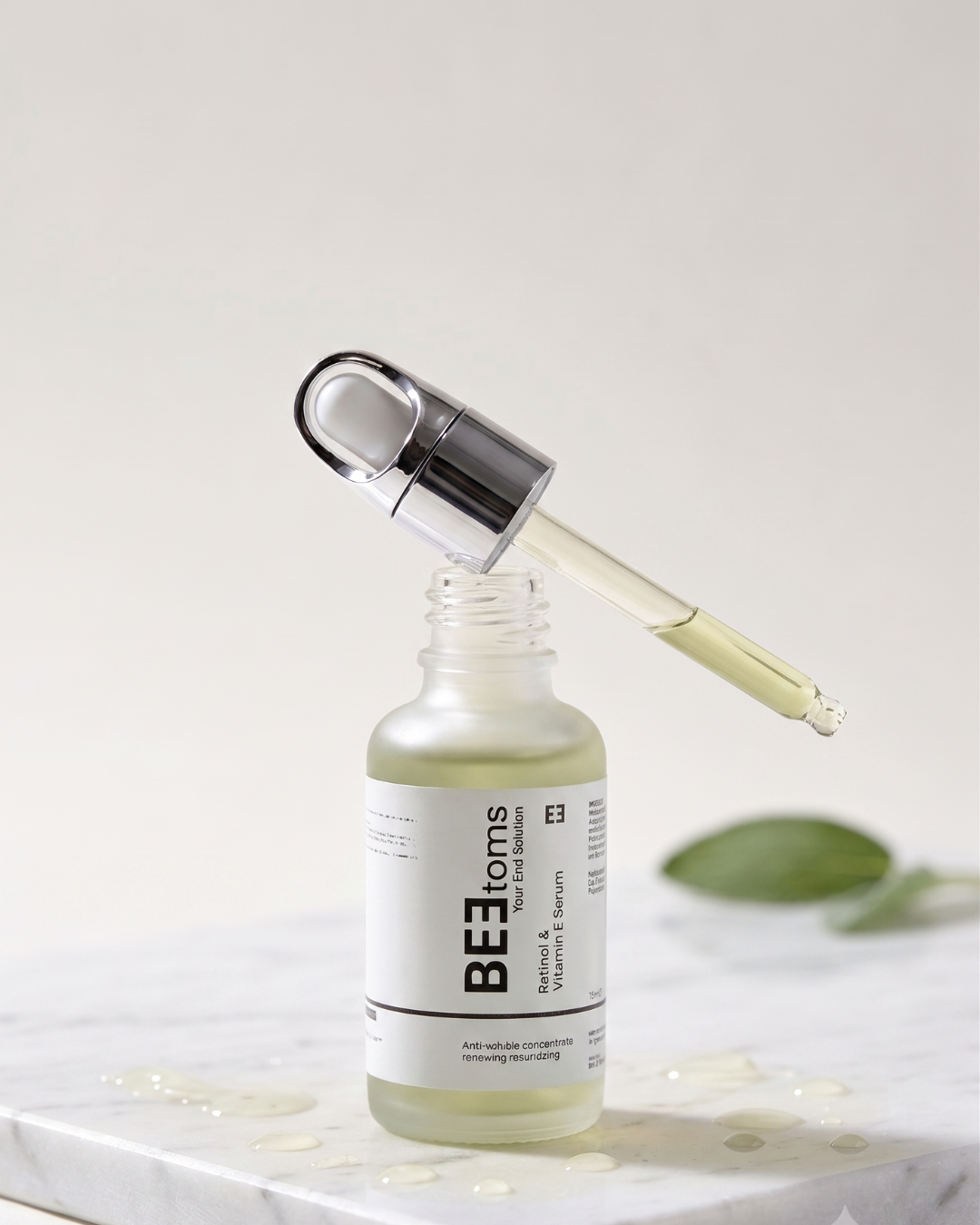 BEEtoms Retinol & Vitamin E Night Serum | Anti-Aging & Acne Defense