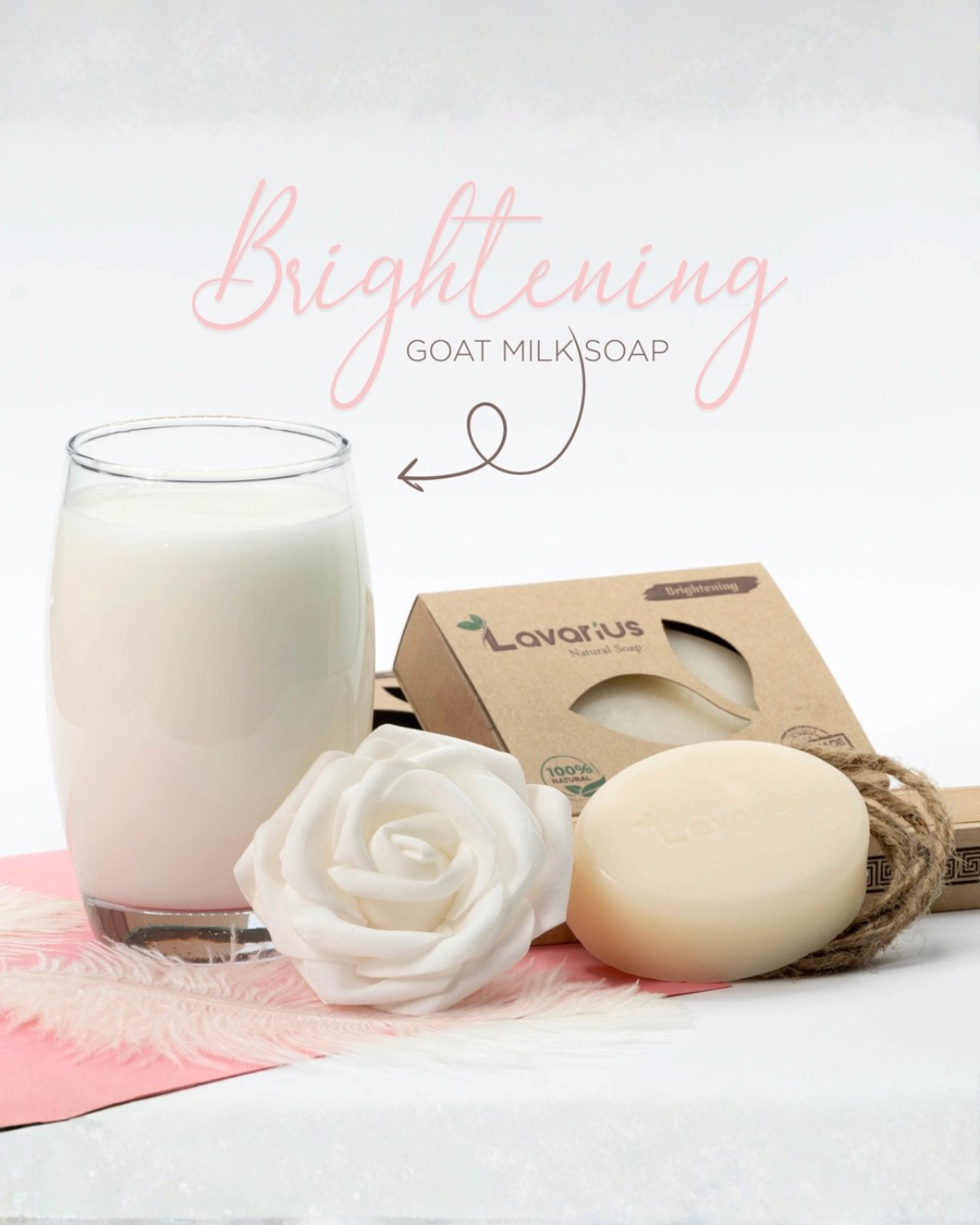 Lavarius Brightening Soap | Natural Glow & Tone Correction