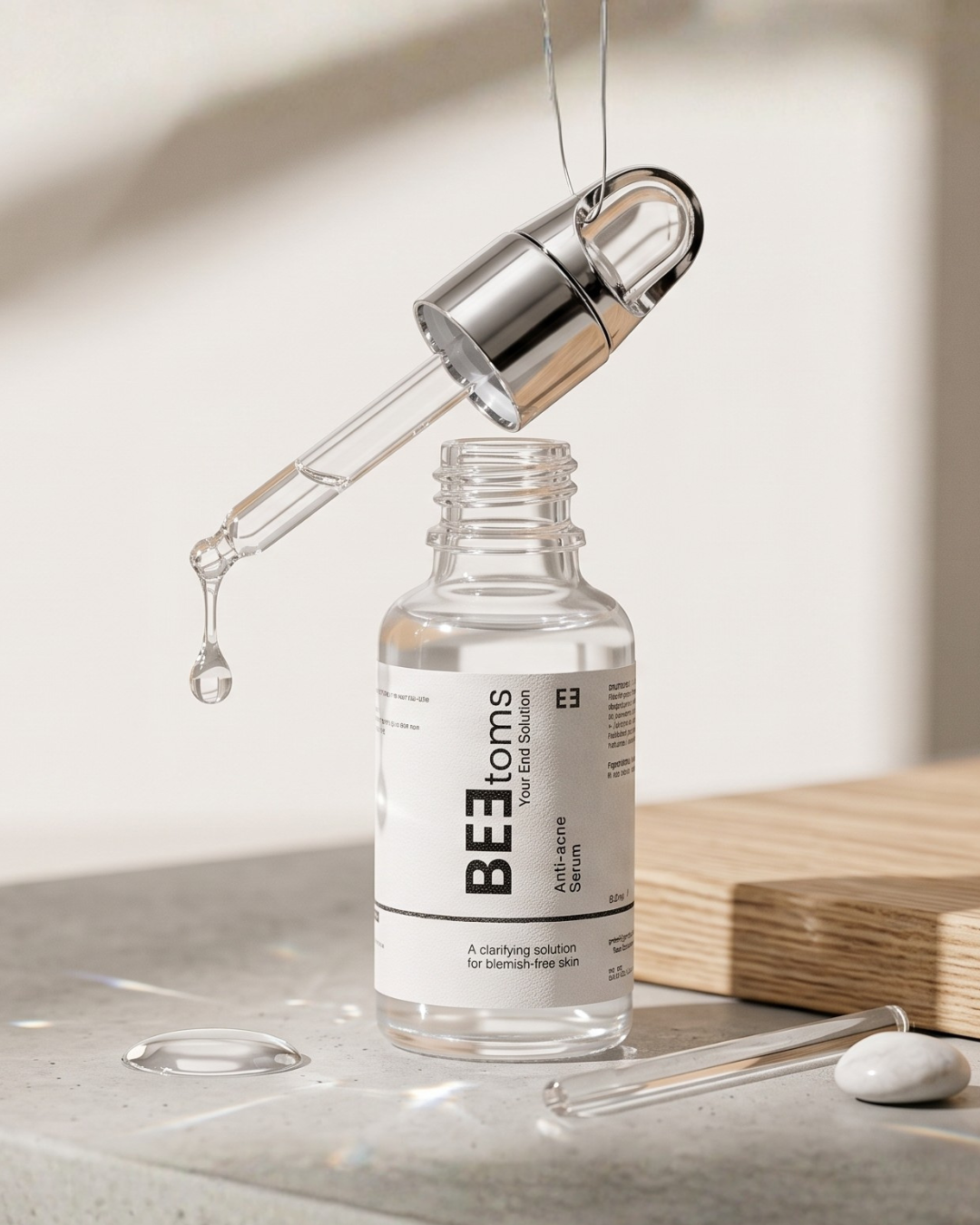 BEEtoms Anti-Acne Clarifying Serum | Pore-Purifying & Blemish Defense