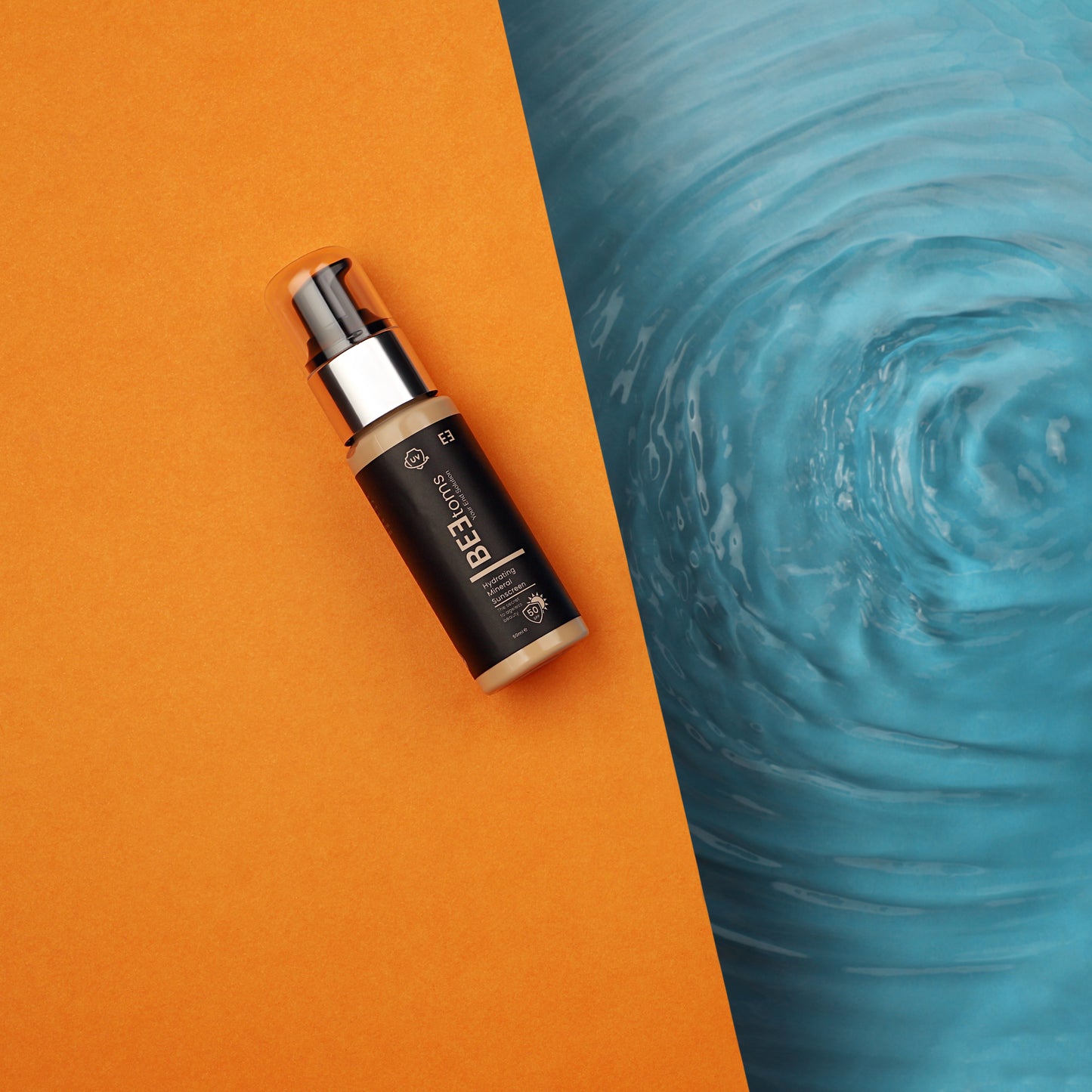 BEEtoms Hydrating Tinted Mineral Sunscreen SPF 50 (50ml) | Invisible Daily UV Shield