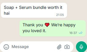 Customer review