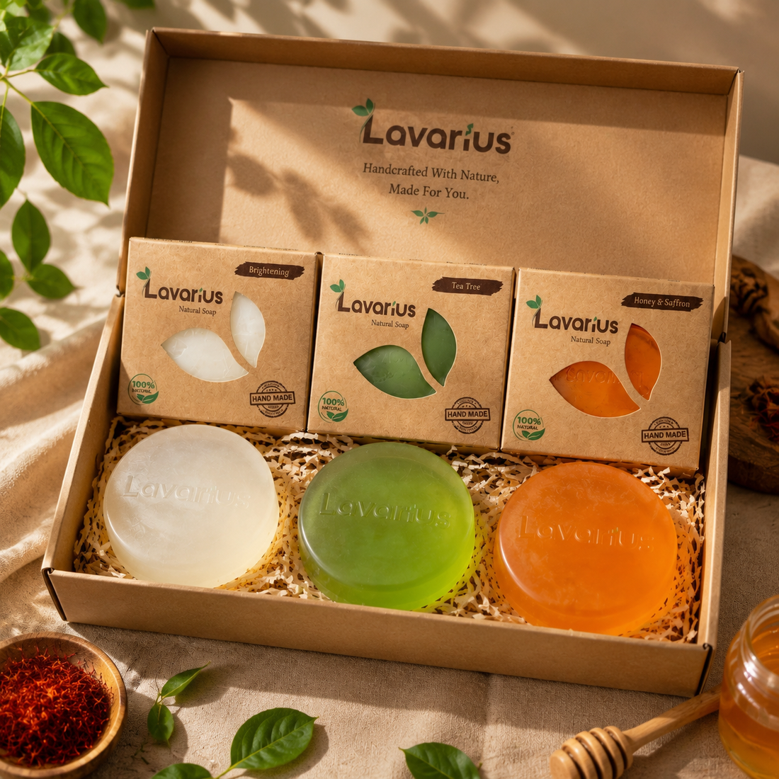 The Ultimate Skin-Reset Soap Vault | Handcrafted Pure Glycerin Artisan Trio