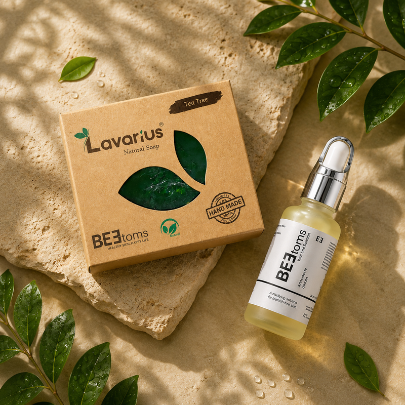 The Acne End-Game System | Acne Control Serum + Soap Bundle