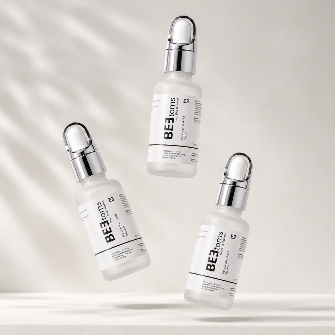 BEEtoms Hyaluronic Acid Deep Hydration Serum (30ml) | Moisture Lock & Plumping Formula
